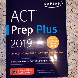 2019 New ACT Prep Book